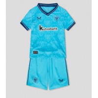 Camisa de time de futebol Athletic Bilbao Replicas 2º Equipamento Infantil 2023-24 Manga Curta (+ Calças curtas)